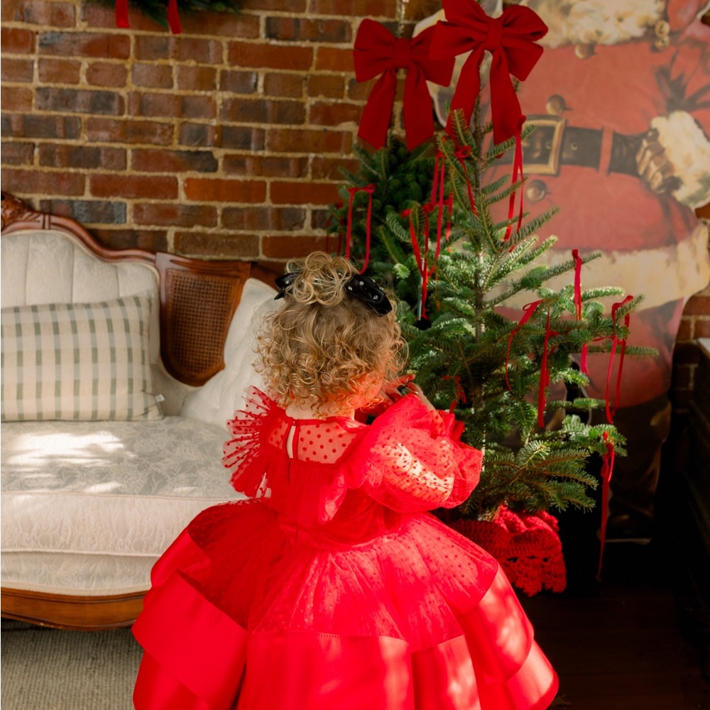 Red Lace Children's Dress